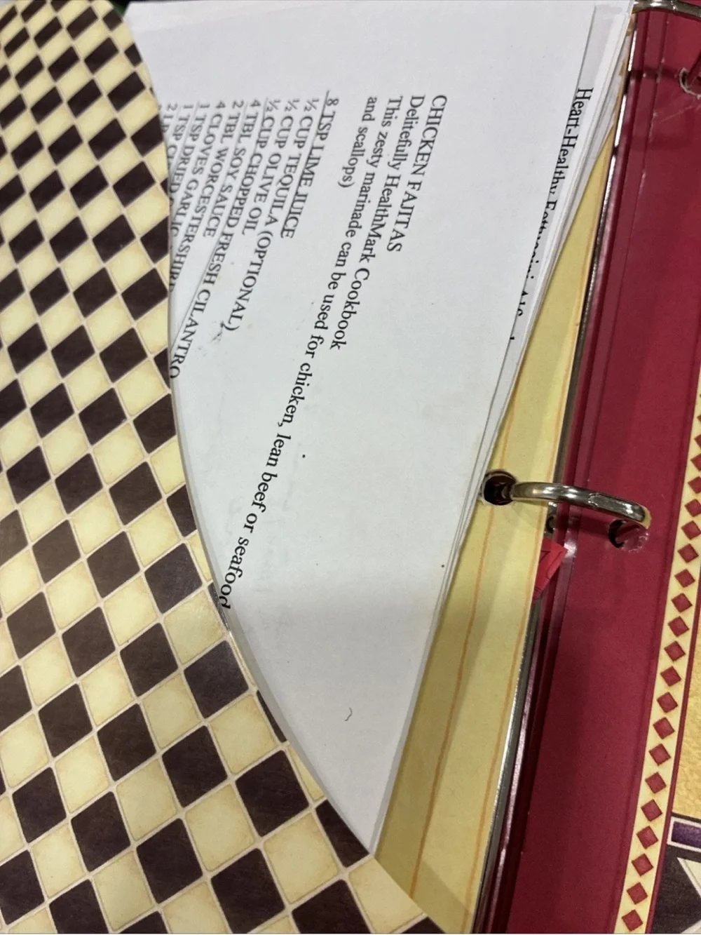 Debbie Mumm Cooking Traditions Cook Book With Hand Written Recipes Inside